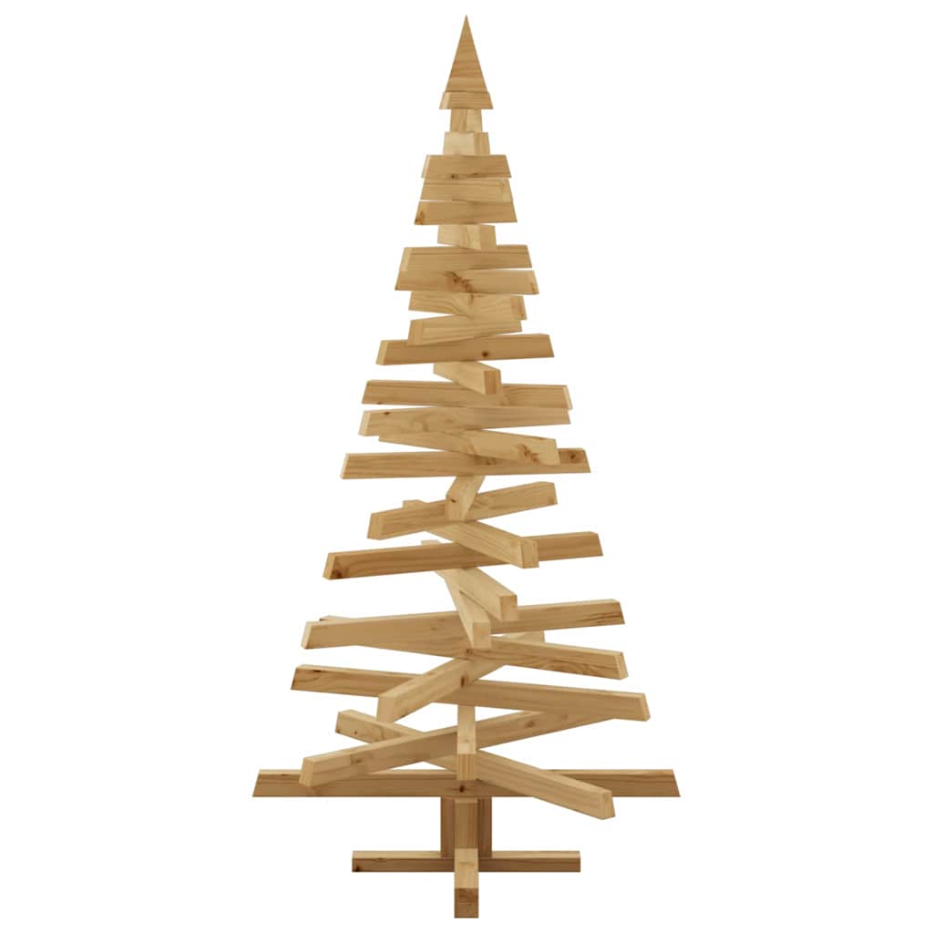 Alberi di Natale Marrone 150 cm Legno di pino massello 42016712