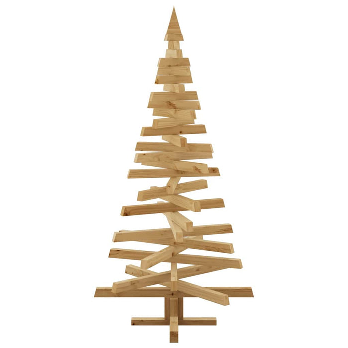 Alberi di Natale Marrone 150 cm Legno di pino massello 42016712