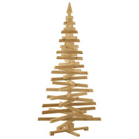 Alberi di Natale Marrone 180 cm Legno di pino massello 42016713