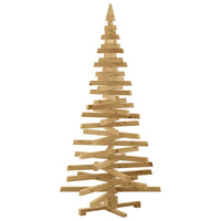 Alberi di Natale Marrone 180 cm Legno di pino massello 42016713
