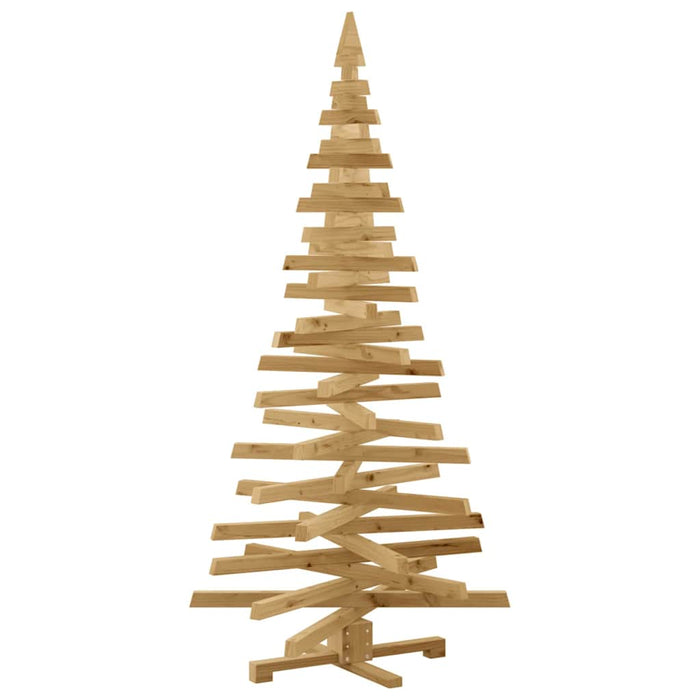 Alberi di Natale Marrone 180 cm Legno di pino massello 42016713
