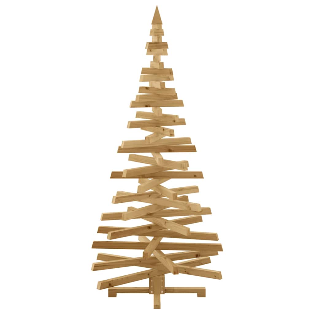 Alberi di Natale Marrone 180 cm Legno di pino massello 42016713