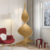 Alberi di Natale Marrone 210 cm Legno di pino massello 42016714