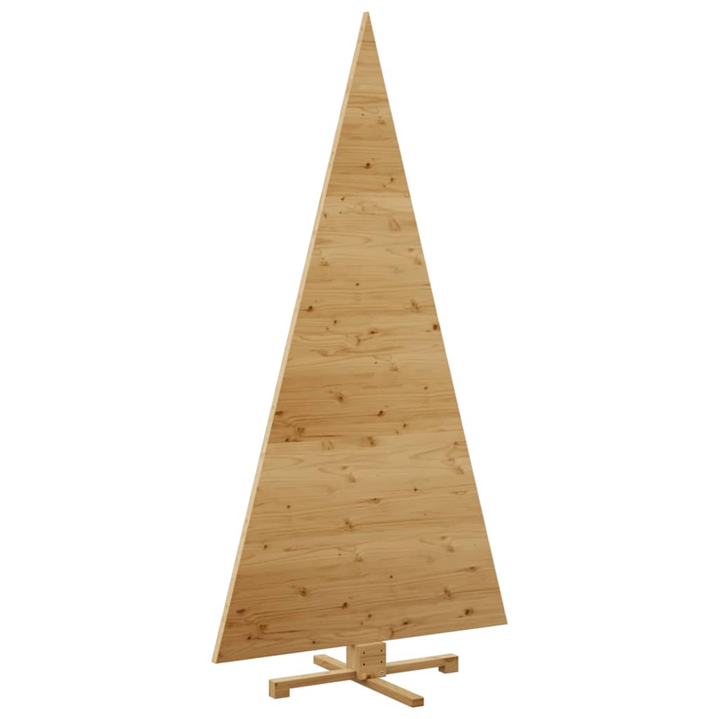 Alberi di Natale Marrone 210 cm Legno di pino massello 42016714