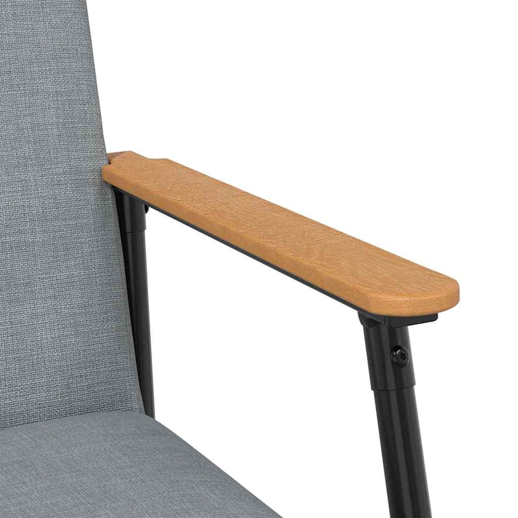 poltrona Grigio chiaro 59 x 75 x 78 cm Tessuto 42017662