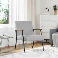 poltrona Grigio Nuvola 59 x 75 x 78 cm Tessuto 42017669