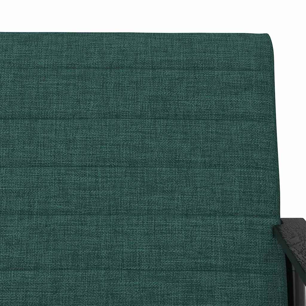 poltrona Verde Scuro 59 x 75 x 78 cm Tessuto 42017674