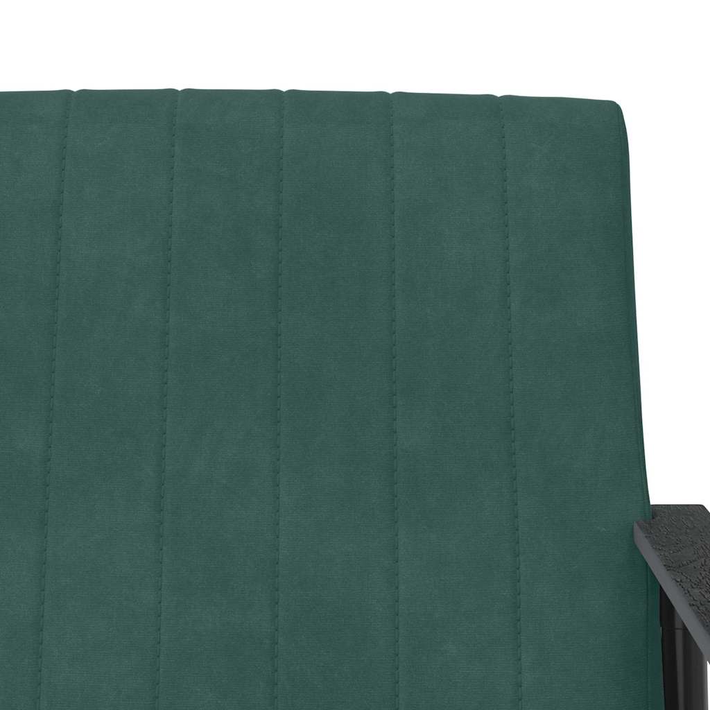 poltrona Verde Scuro 59 x 75 x 78 cm Velluto 42017681
