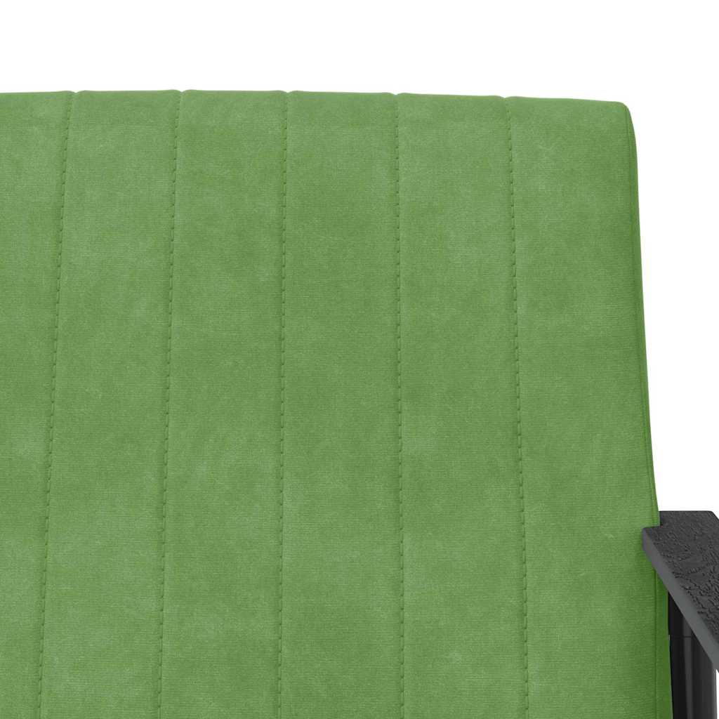 poltrona Verde chiaro 59 x 75 x 78 cm Velluto 42017682