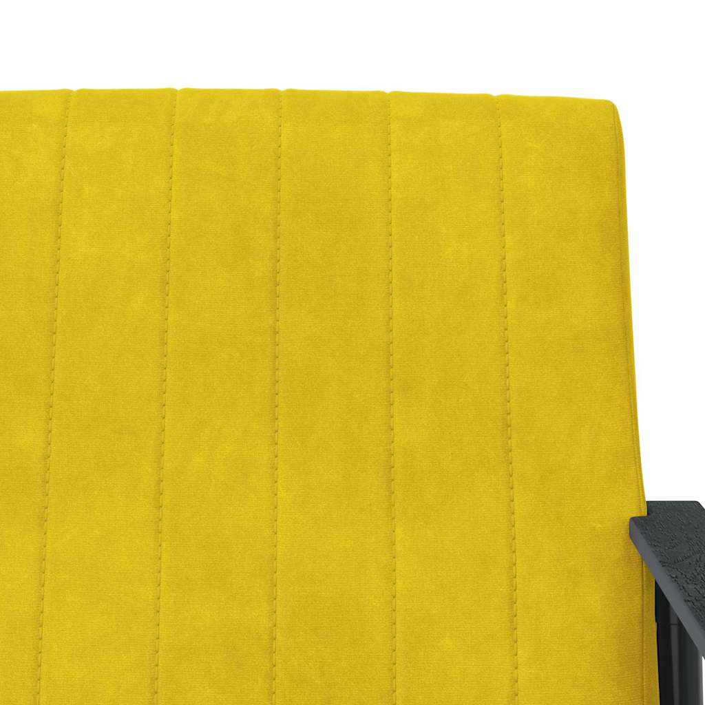 poltrona Giallo 59 x 75 x 78 cm Velluto 42017686