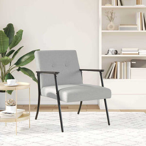 poltrona Grigio Nuvola 59 x 75 x 78 cm Tessuto 42017697