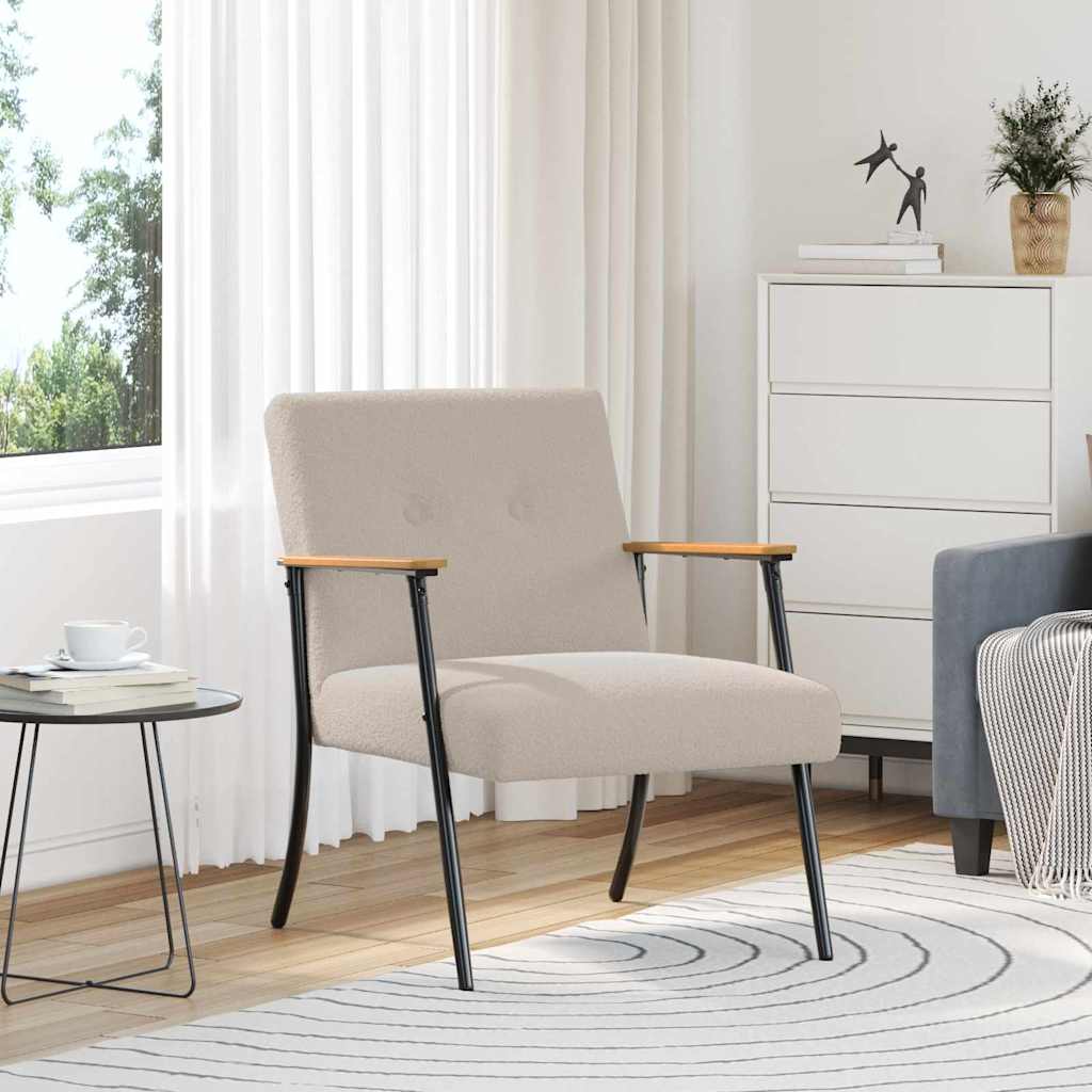 poltrona Grigio chiaro 59 x 75 x 78 cm 42017698