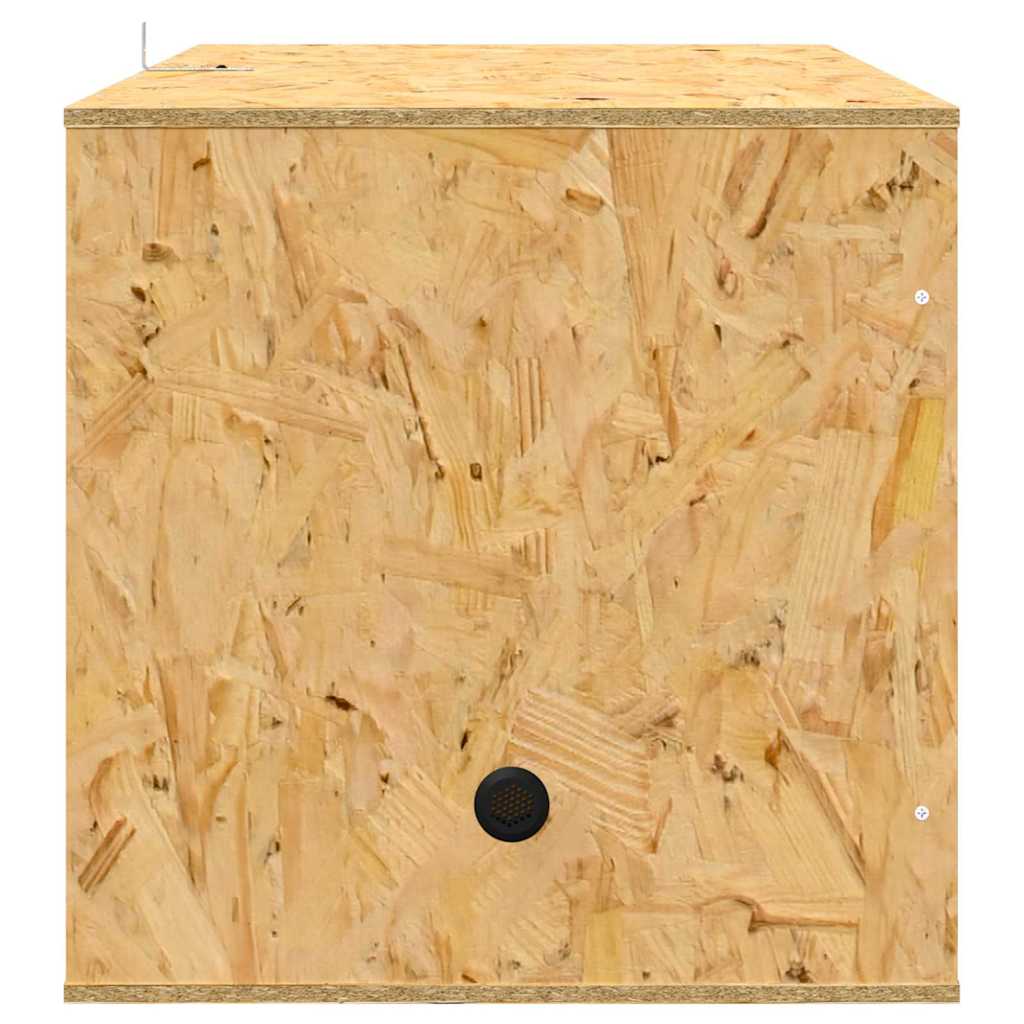 Terrario Marrone 80 x 50 x 50 cm OSB 876722
