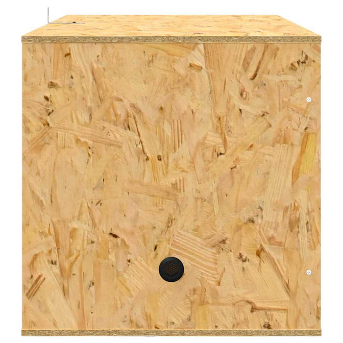 Terrario Marrone 80 x 50 x 50 cm OSB 876722