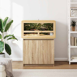 Terrario Marrone 80 x 40 x 40 cm OSB 876724