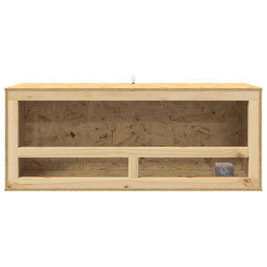 Terrario Marrone 100 x 40 x 40 cm OSB 876725