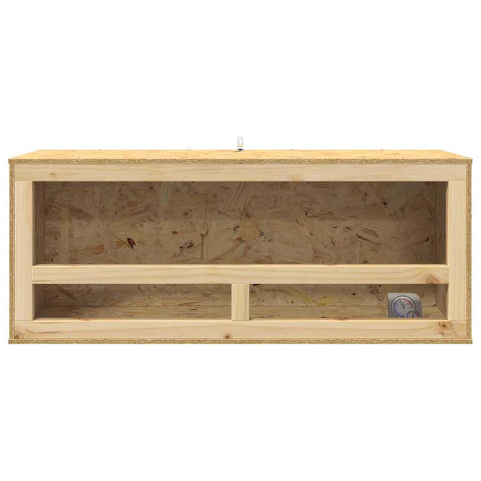 Terrario Marrone 100 x 40 x 40 cm OSB 876725