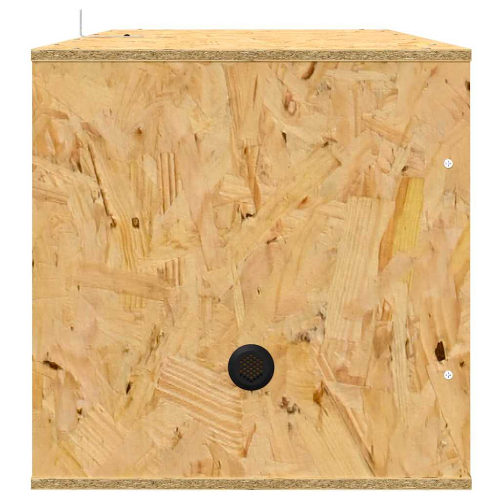Terrario Marrone 100 x 40 x 40 cm OSB 876725