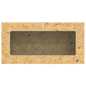 Terrario Marrone 50 x 100 x 50 cm OSB 876730