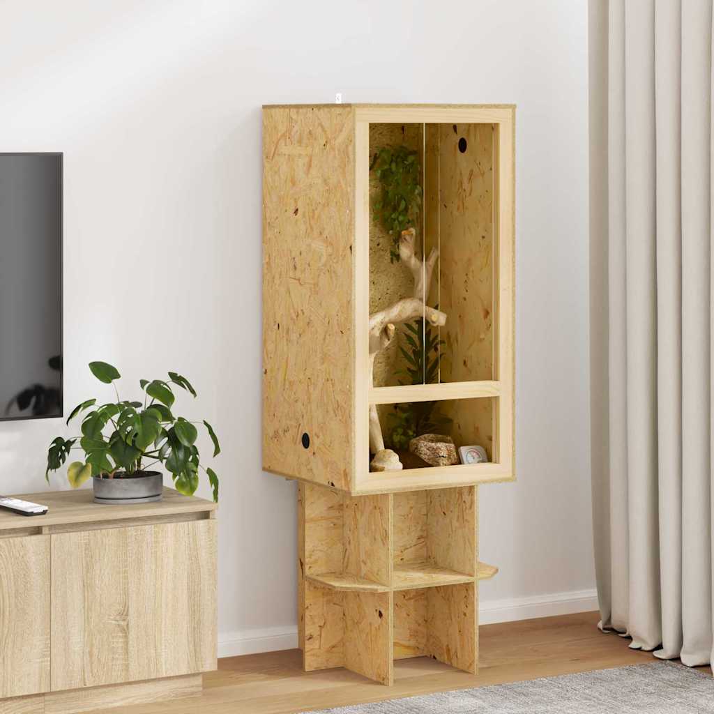 Terrario Naturale 50 x 50 x 100 cm OSB 876732