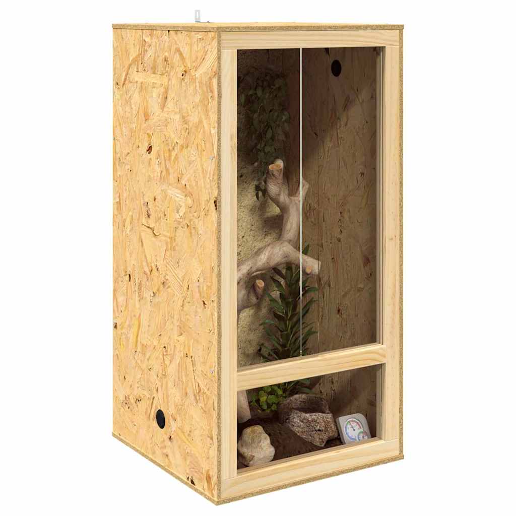 Terrario Naturale 50 x 50 x 100 cm OSB 876732