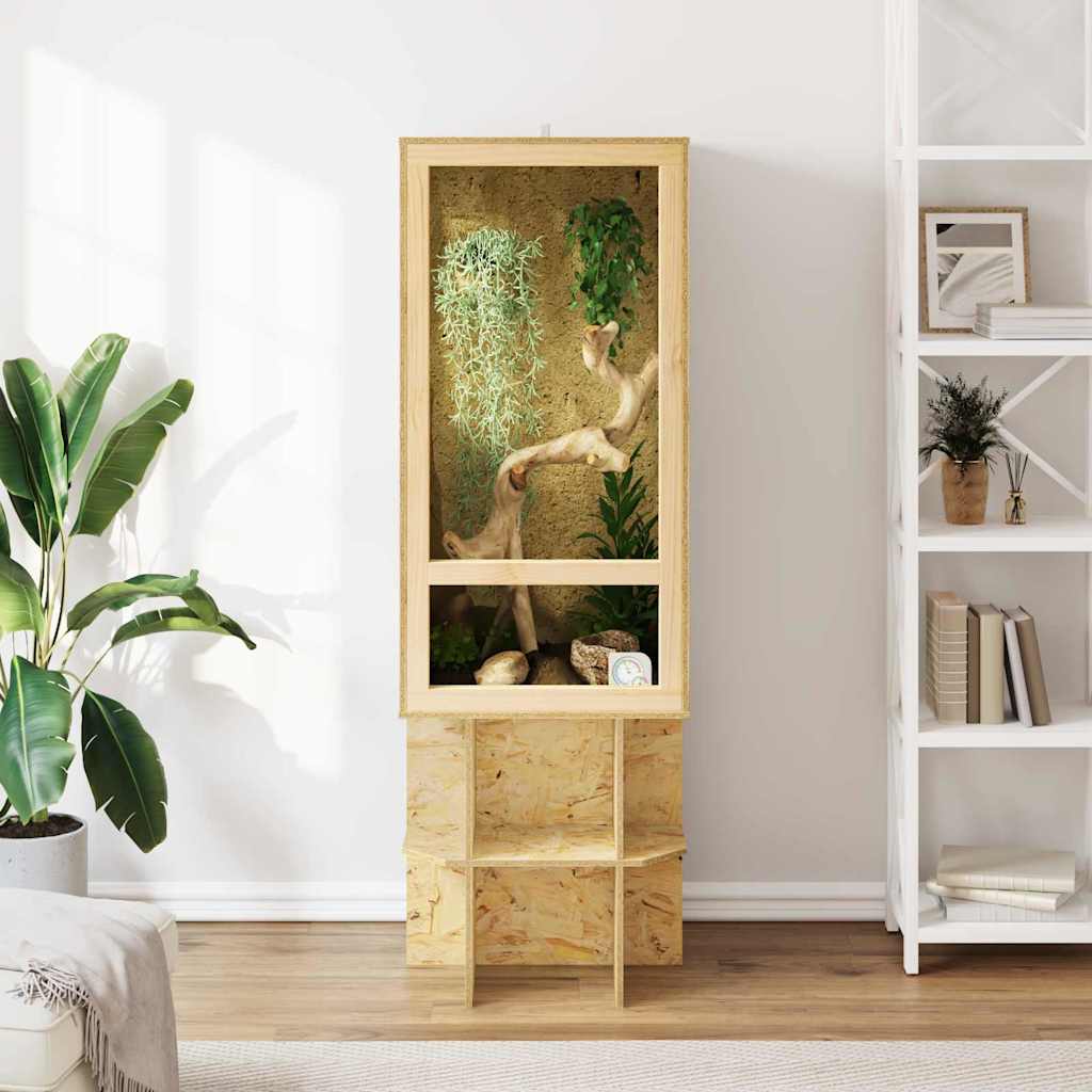 Terrario Marrone 50 x 50 x 100 cm OSB 876734