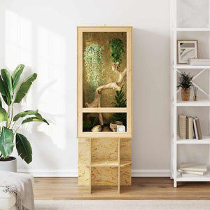 Terrario Marrone 50 x 50 x 100 cm OSB 876734