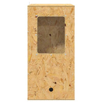 Terrario Marrone 50 x 50 x 100 cm OSB 876734