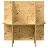 Base per Terrario Marrone 50 x 50 x 50 cm OSB 876737