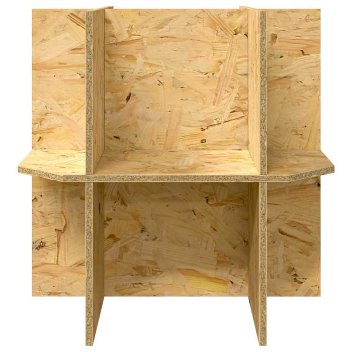 Base per Terrario Marrone 50 x 50 x 50 cm OSB 876737