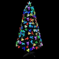 Albero di Natale Artificiale-Albero Natalizio Verde 150 cm PVC