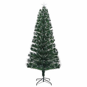 Albero di Natale Artificiale-Albero Natalizio Verde 210 cm PVC