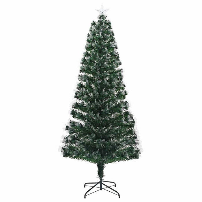 Albero di Natale Artificiale-Albero Natalizio Verde 210 cm PVC