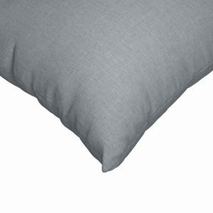 Cuscini da Divano 2 pz-Set di 2 Cuscini per Sofa Grigio chiaro 50 x 30 cm Tessuto 156120