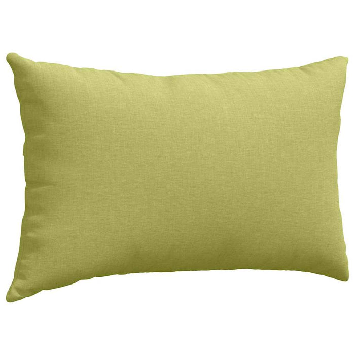 Cuscini da Divano 2 pz-Set di 2 Cuscini per Sofa Verde chiaro 50 x 30 cm Tessuto