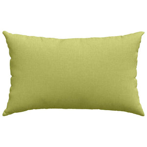 Cuscini da Divano 2 pz-Set di 2 Cuscini per Sofa Verde chiaro 50 x 30 cm Tessuto