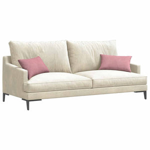 Cuscini da Divano 2 pcs Rosa 50 x 30 cm Tessuto in Cords 42013631