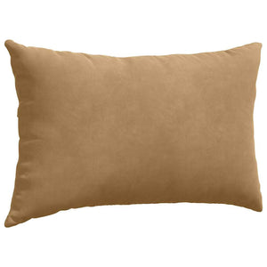 Cuscini da Divano 2 pcs Marrone 50 x 30 cm Tessuto in Cords 42013635