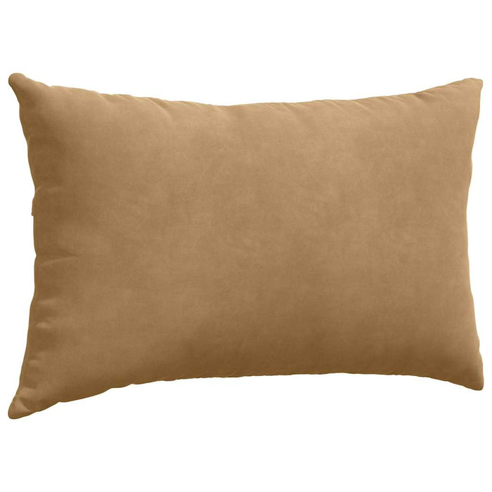 Cuscini da Divano 2 pcs Marrone 50 x 30 cm Tessuto in Cords 42013635