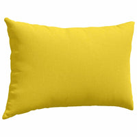 Cuscini da Divano 2 pcs Giallo chiaro 40 x 60 cm Tessuto 42013662