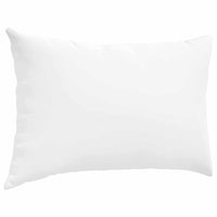 Cuscini da Divano 2 pcs Bianco 40 x 60 cm Tessuto 42013664