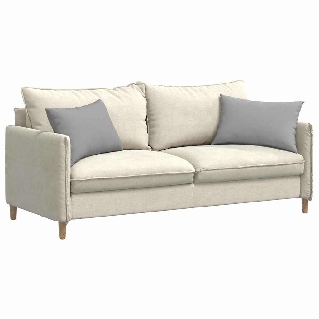 Cuscini da Divano 2 pz-Set di 2 Cuscini per Sofa Grigio Nuvola 60 x 40 cm Tessuto
