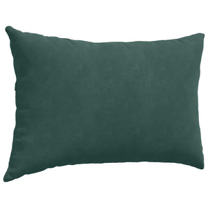 Cuscini da Divano 2 pcs Verde scuro 60 x 40 cm Tessuto in Cords 42013672