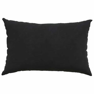 Cuscini da Divano 2 pcs Nero 60 x 40 cm Tessuto in Cords 42013676