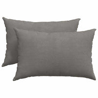 Cuscini da Divano 2 pcs Grigio chiaro 60 x 40 cm 42013688