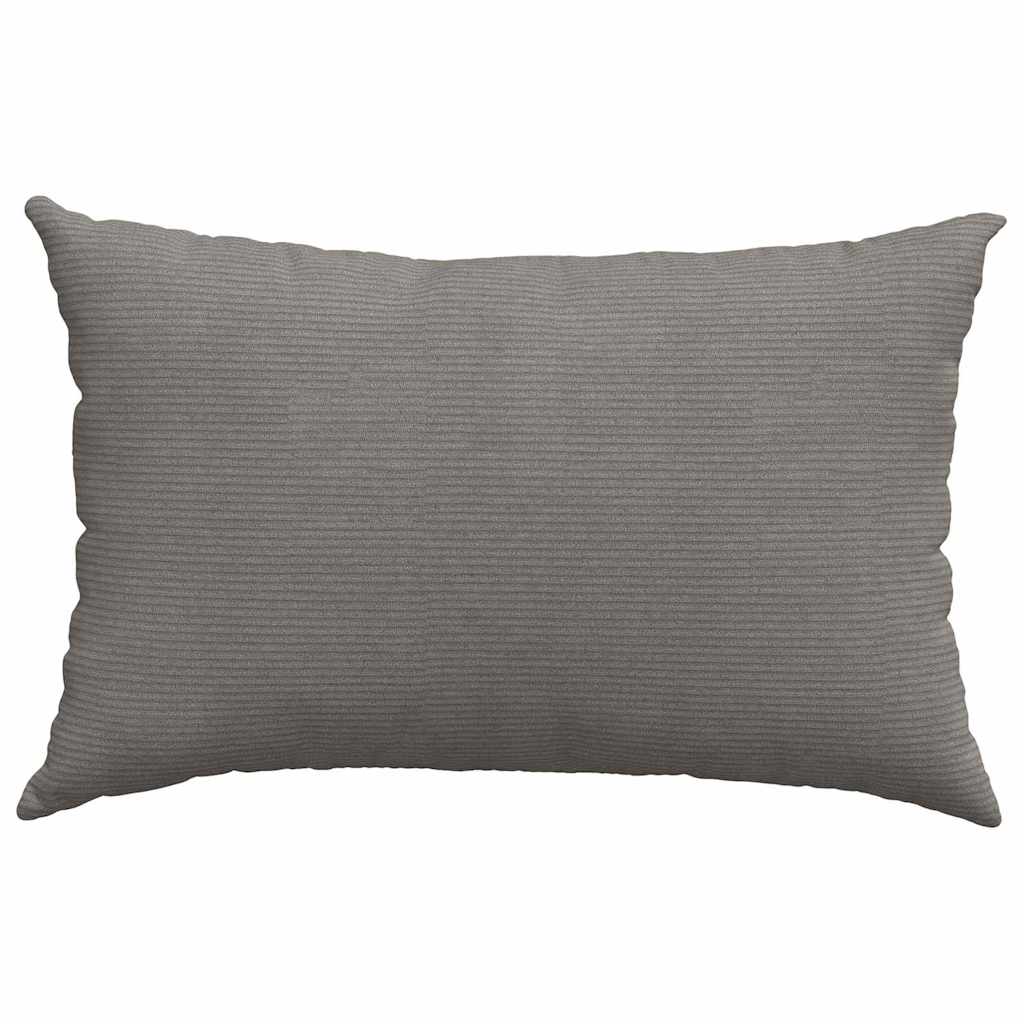 Cuscini da Divano 2 pz-Set di 2 Cuscini per Sofa Grigio chiaro 60 x 40 cm 558576