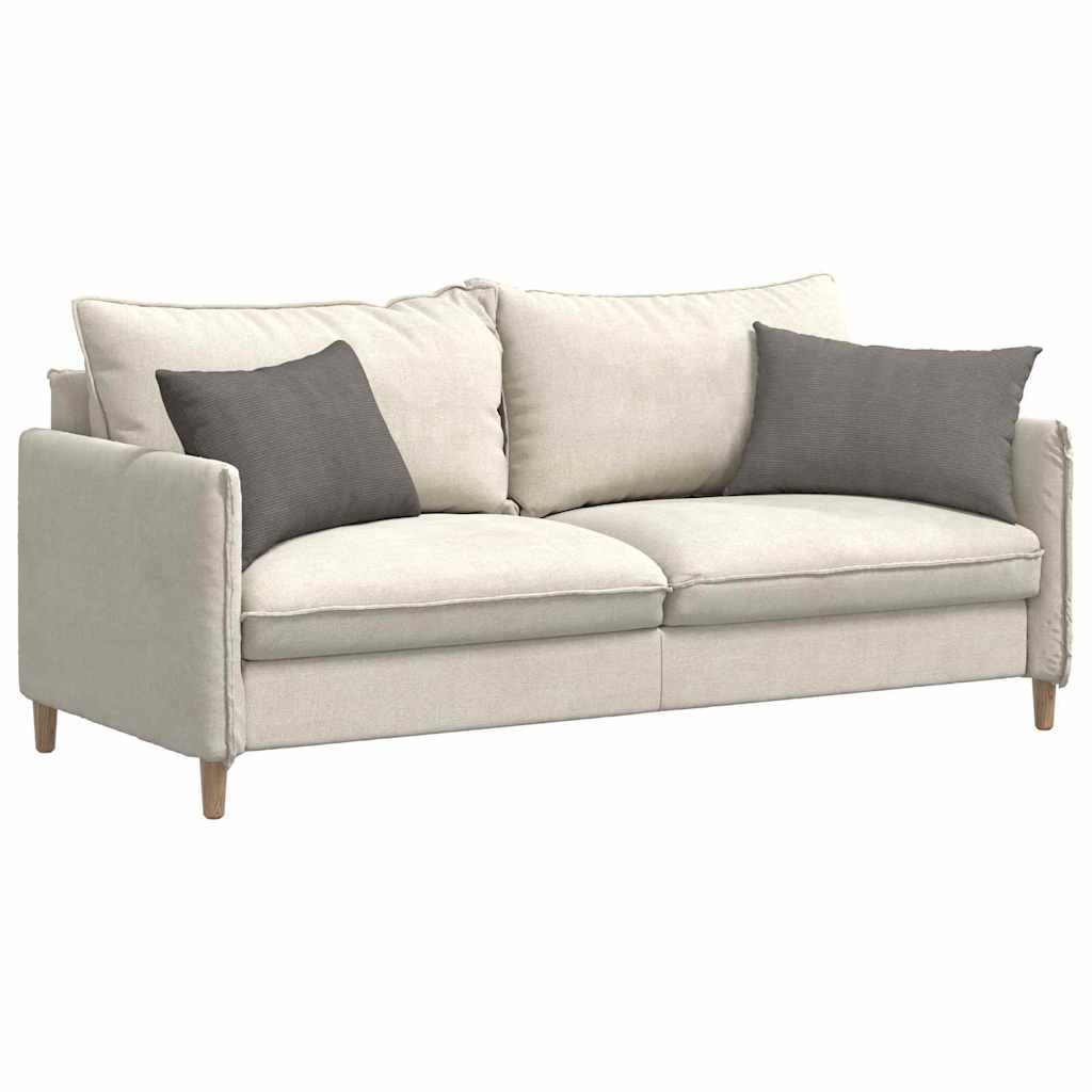 Cuscini da Divano 2 pz-Set di 2 Cuscini per Sofa Grigio chiaro 60 x 40 cm 558576
