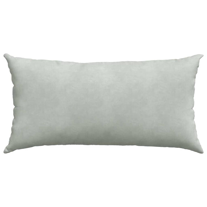 Cuscini da Divano 2 pz-Set di 2 Cuscini per Sofa Grigio chiaro 80 x 40 cm 332697
