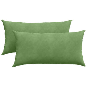 Cuscini da Divano 2 pcs Verde chiaro 80 x 40 cm 42013716