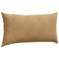 Cuscini da Divano 2 pz-Set di 2 Cuscini per Sofa Marrone 80 x 40 cm Tessuto in Cords